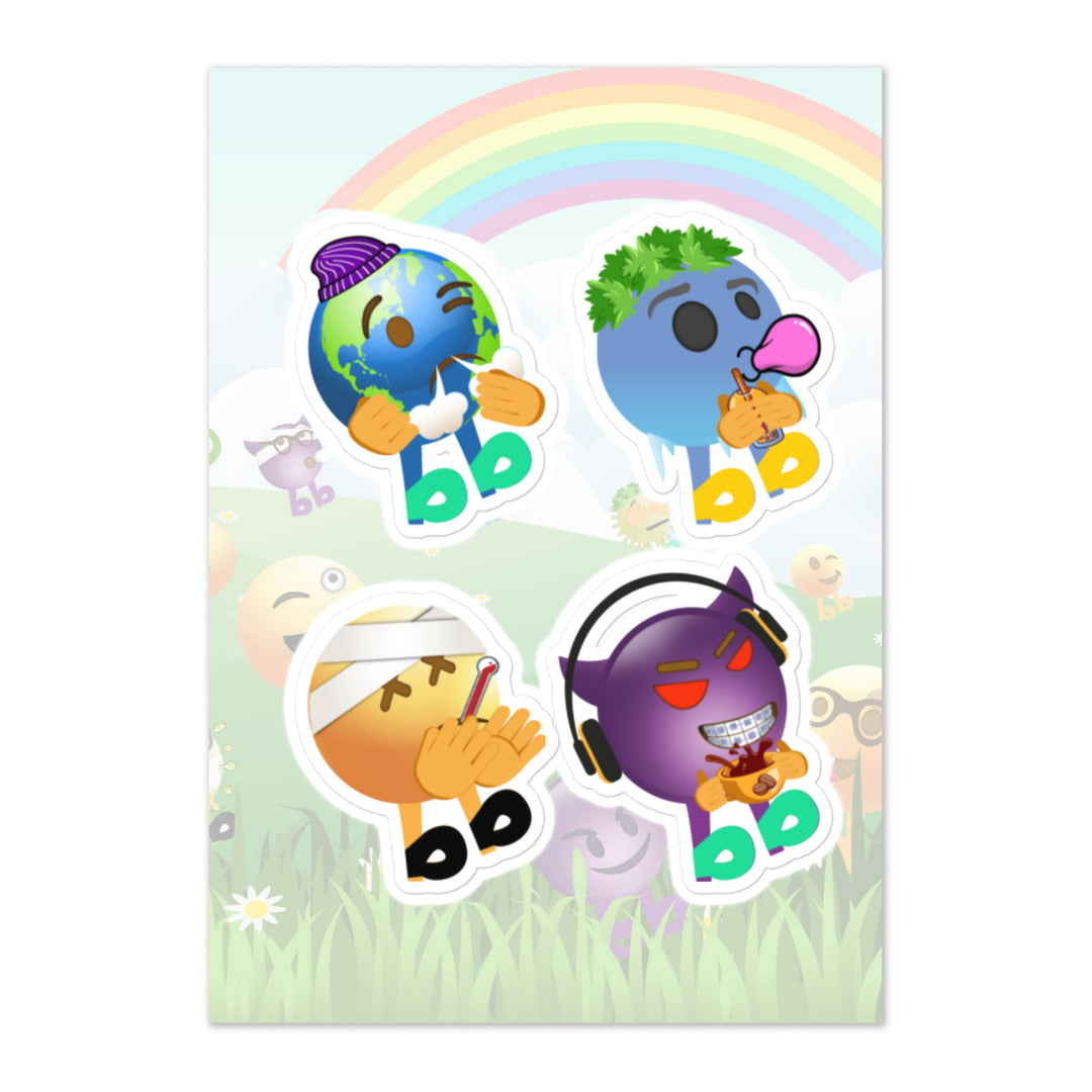 Megabb PaPa Stickers - Emojibb