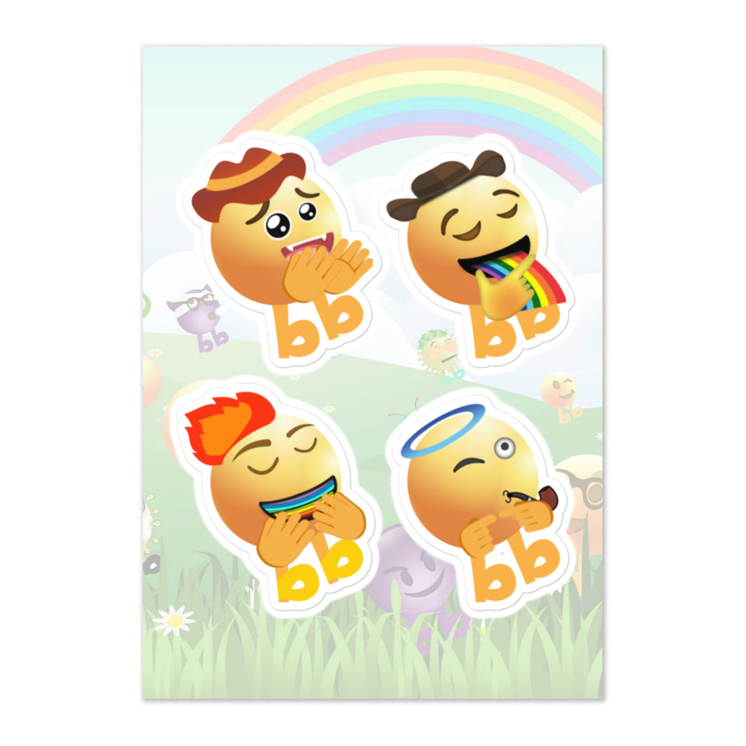 Megabb PaPa Stickers - Emojibb