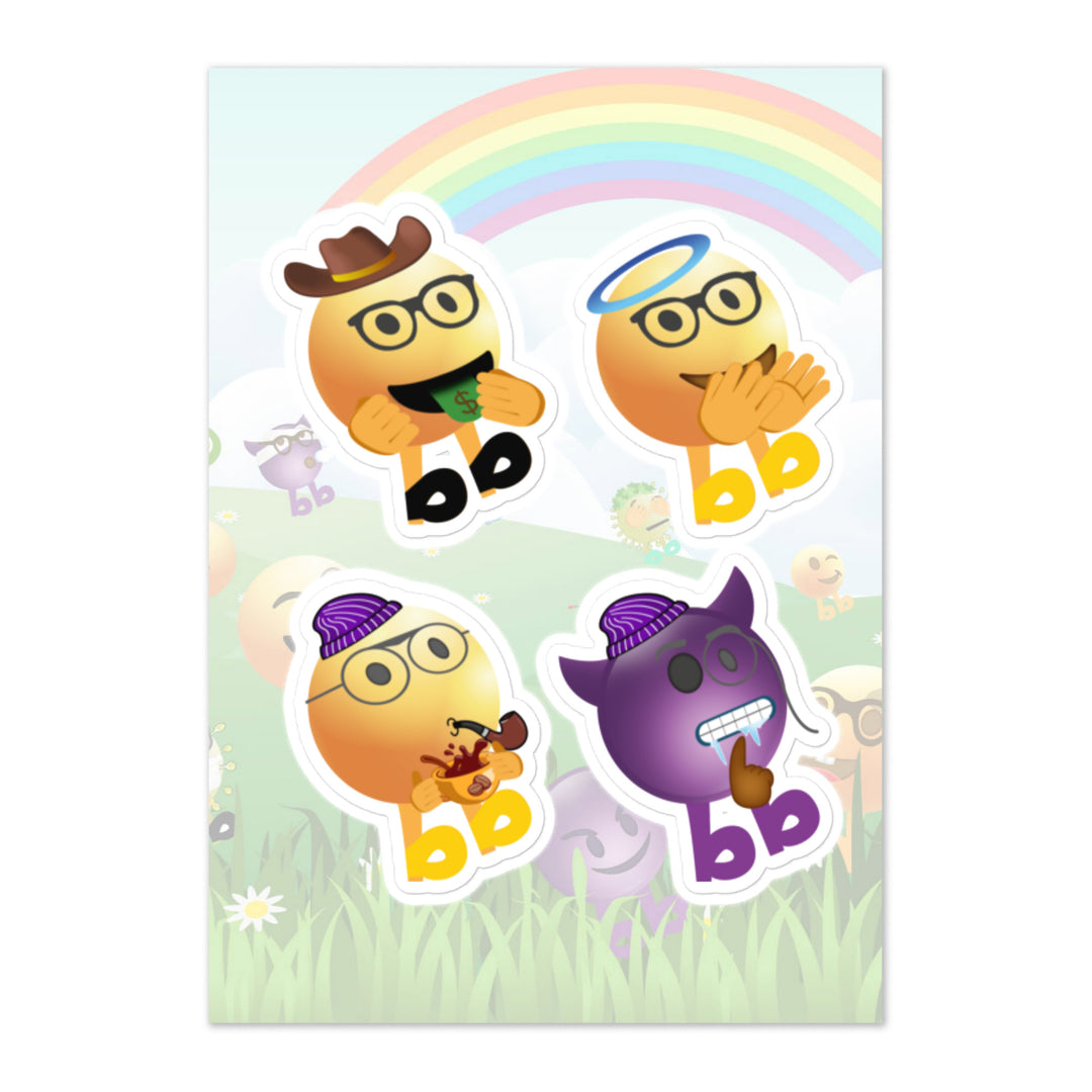Megabb PaPa Stickers - Emojibb