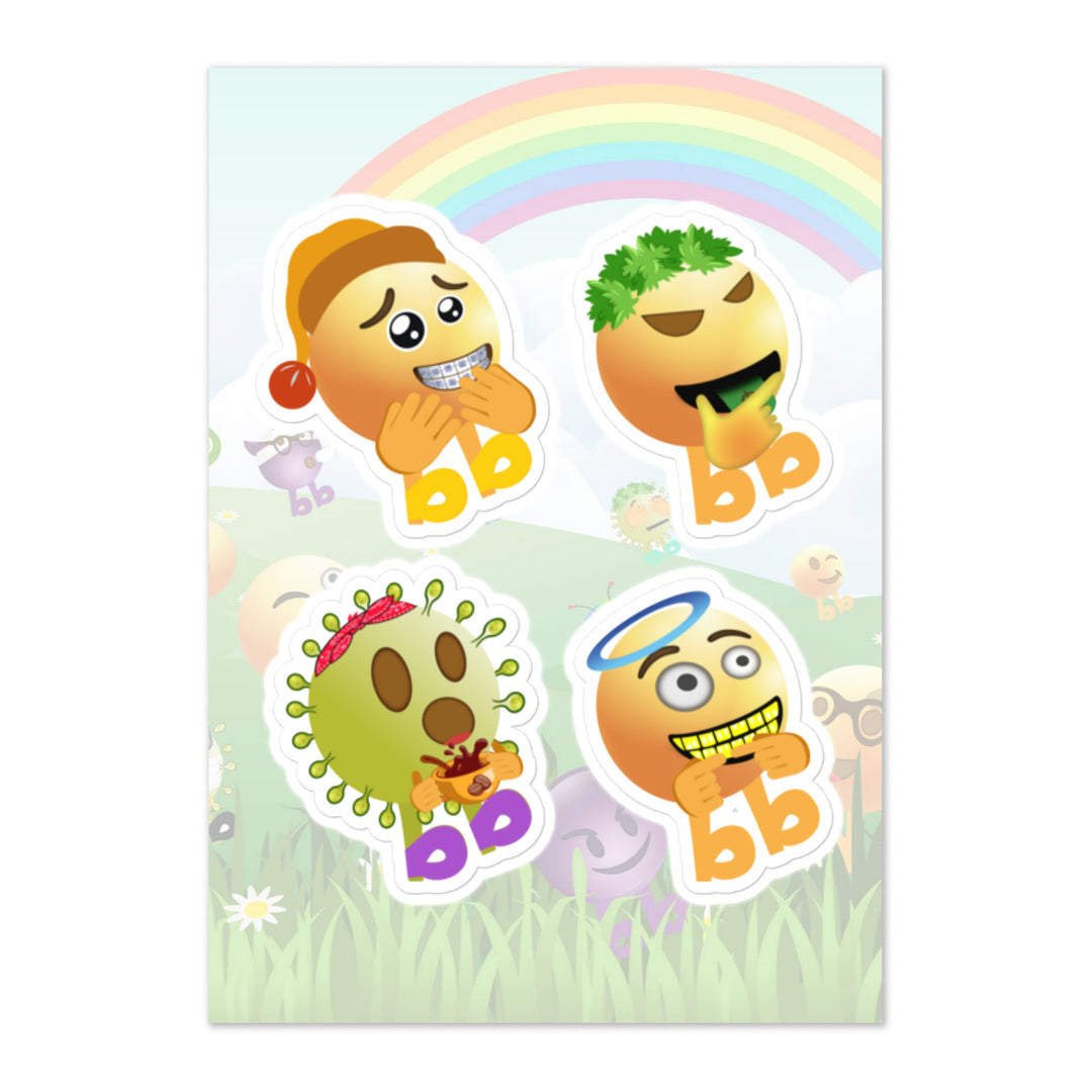 Megabb PaPa Stickers - Emojibb