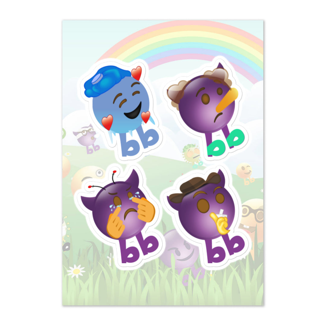 Megabb PaPa Stickers - Emojibb