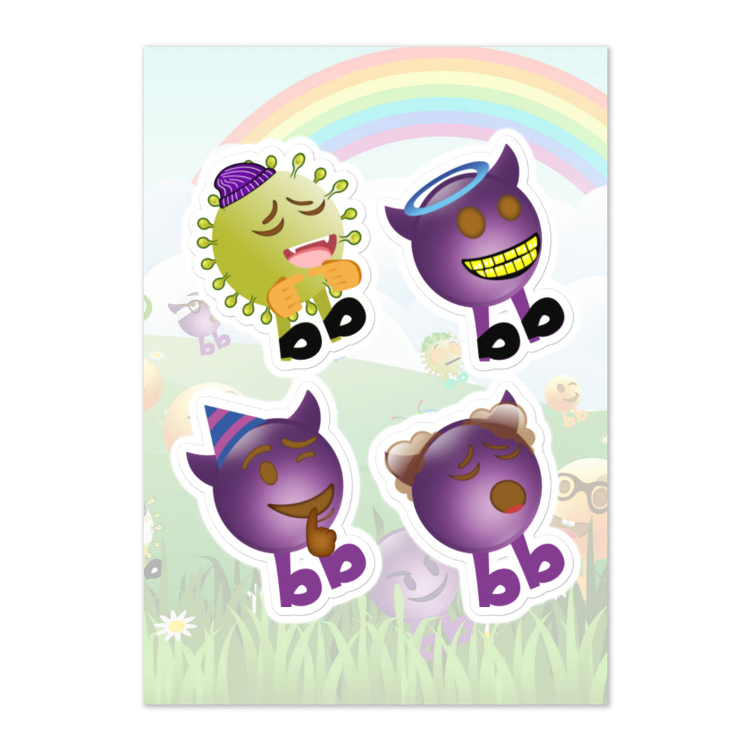 Megabb PaPa Stickers - Emojibb
