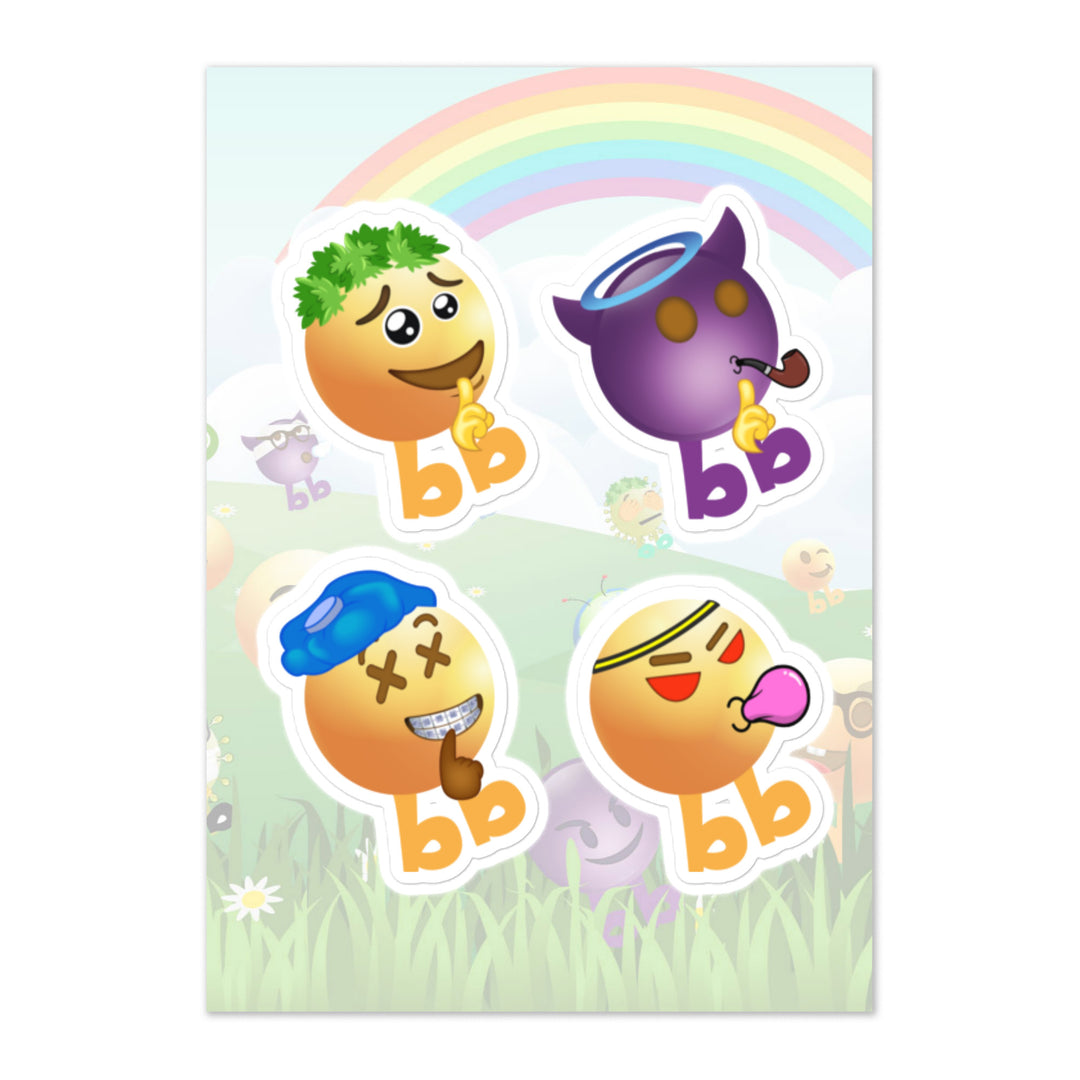 Megabb PaPa Stickers - Emojibb