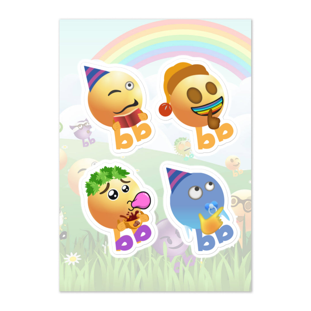 Megabb PaPa Stickers - Emojibb