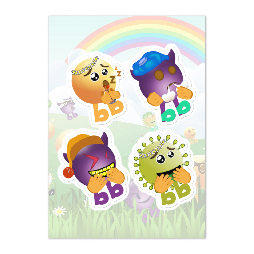 Megabb PaPa Stickers - Emojibb