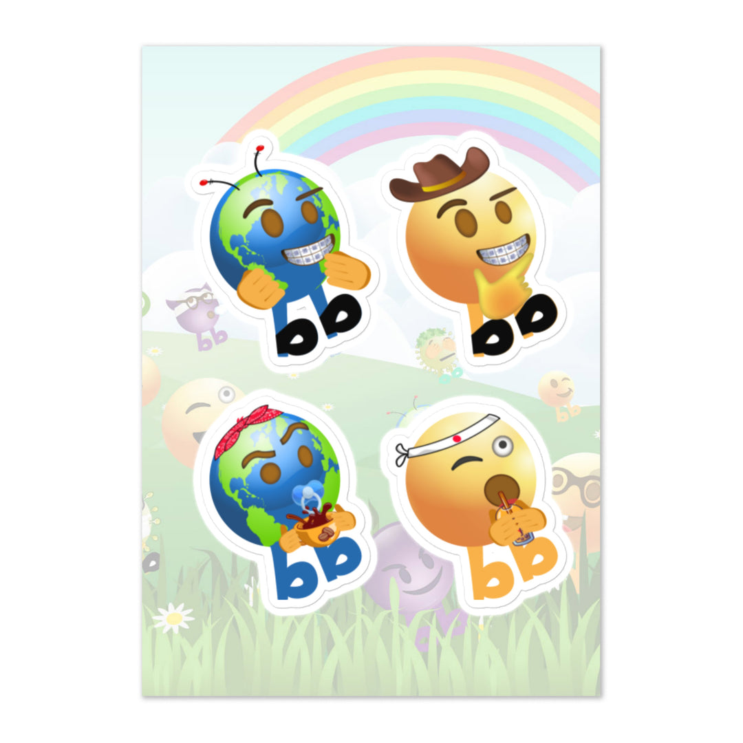 Megabb PaPa Stickers - Emojibb