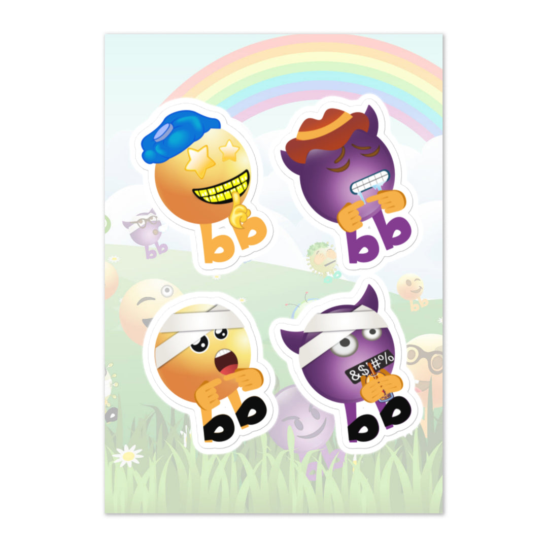 Megabb PaPa Stickers - Emojibb