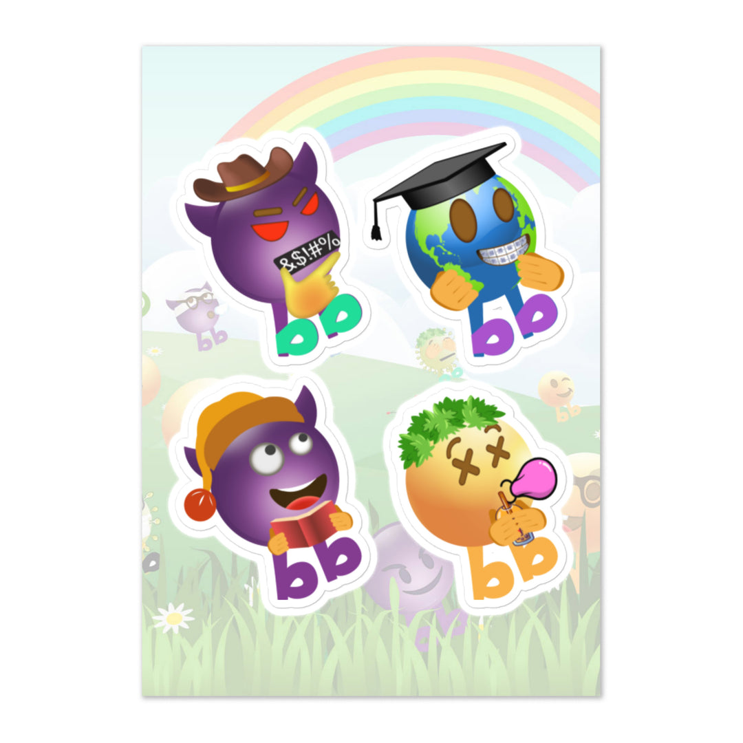 Megabb PaPa Stickers - Emojibb