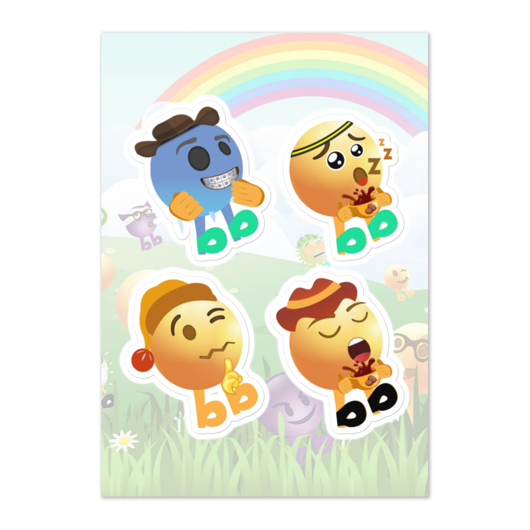 Megabb PaPa Stickers - Emojibb