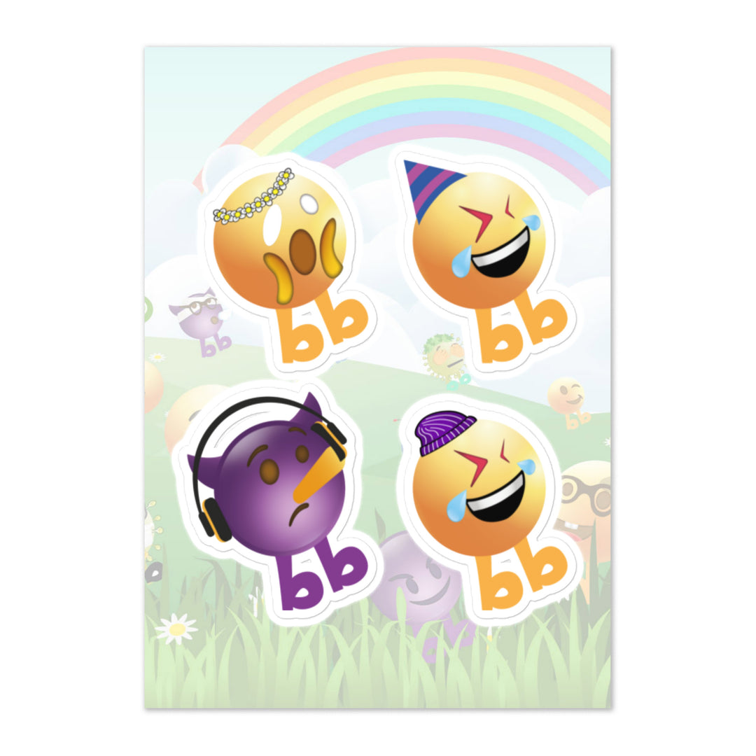 Megabb PaPa Stickers - Emojibb
