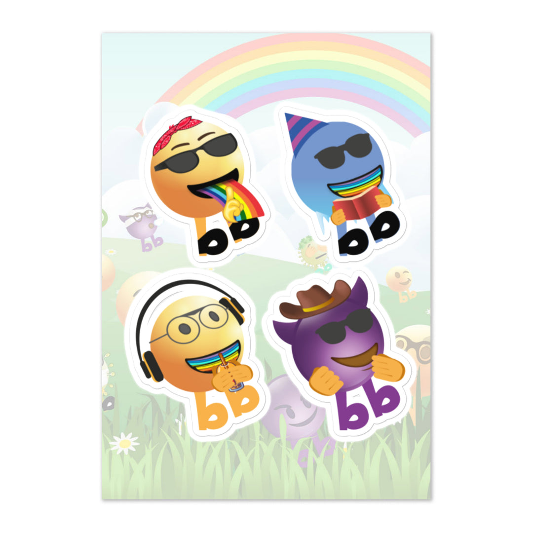 Megabb PaPa Stickers - Emojibb