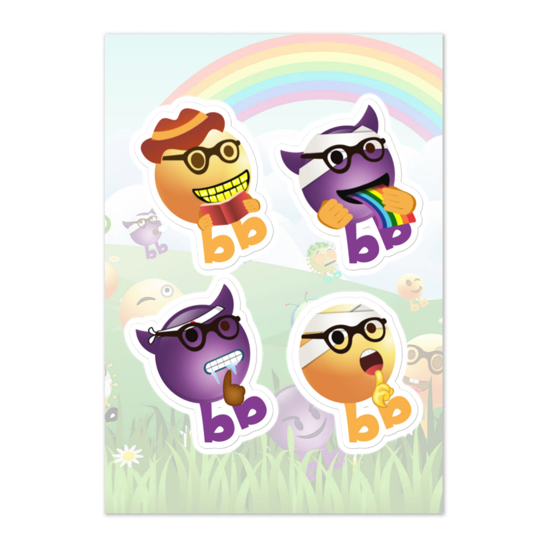 Megabb PaPa Stickers - Emojibb
