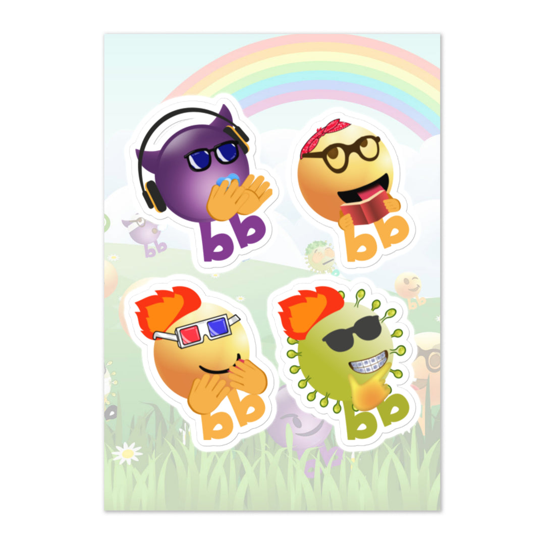 Megabb PaPa Stickers - Emojibb
