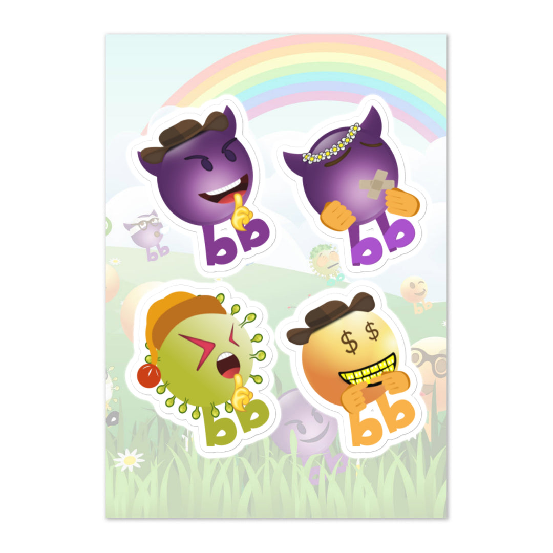 Megabb PaPa Stickers - Emojibb