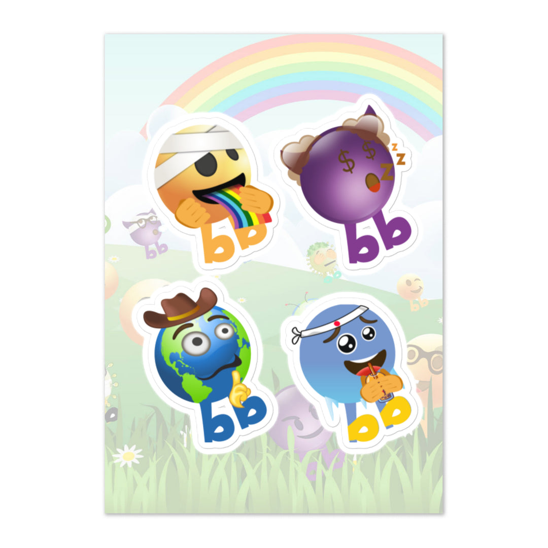 Megabb PaPa Stickers - Emojibb