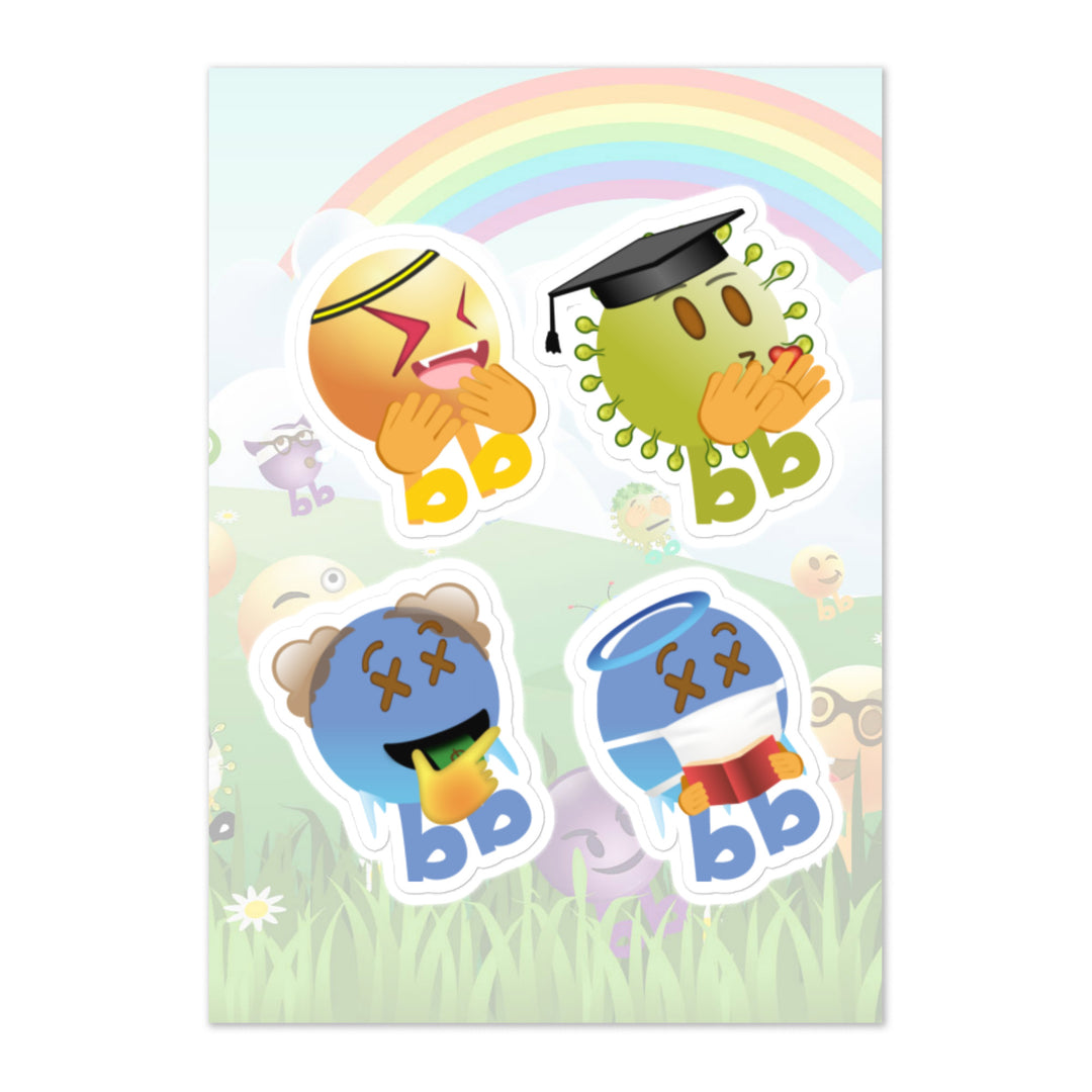 Megabb PaPa Stickers - Emojibb