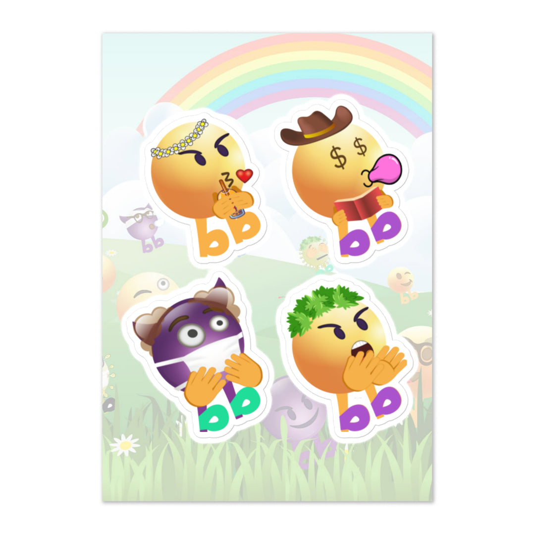 Megabb PaPa Stickers - Emojibb