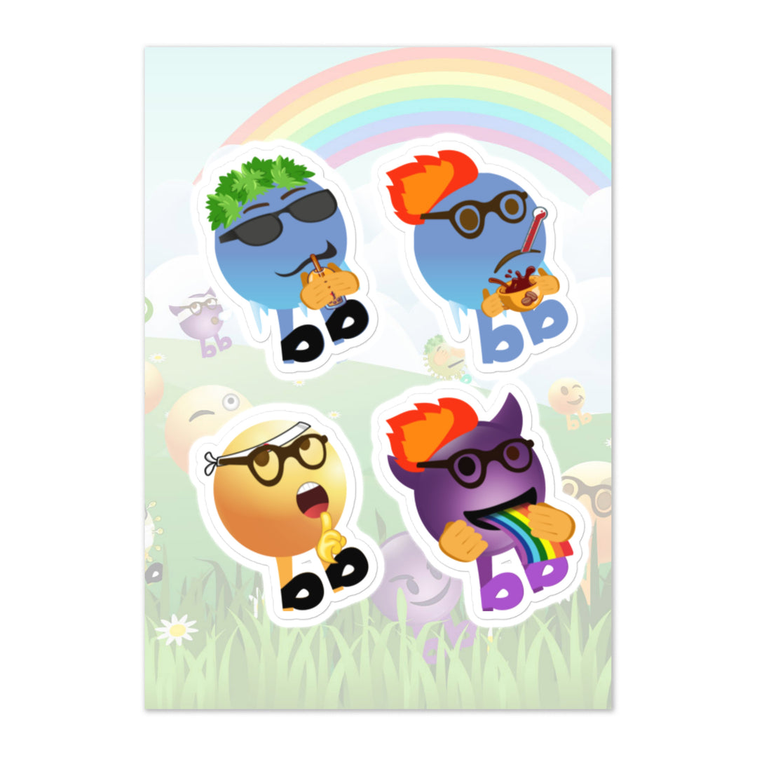 Megabb PaPa Stickers - Emojibb