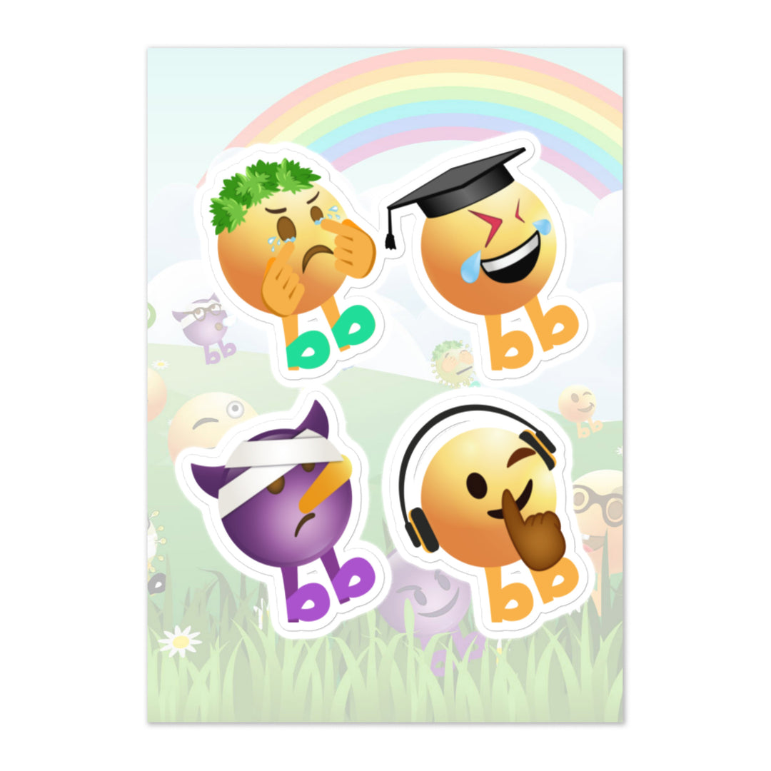 Megabb PaPa Stickers - Emojibb