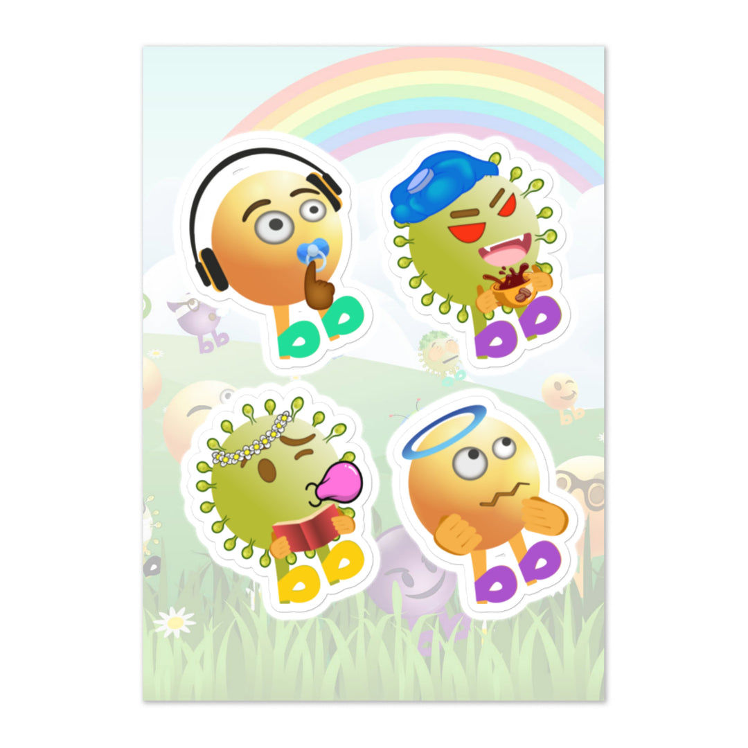 Megabb PaPa Stickers - Emojibb