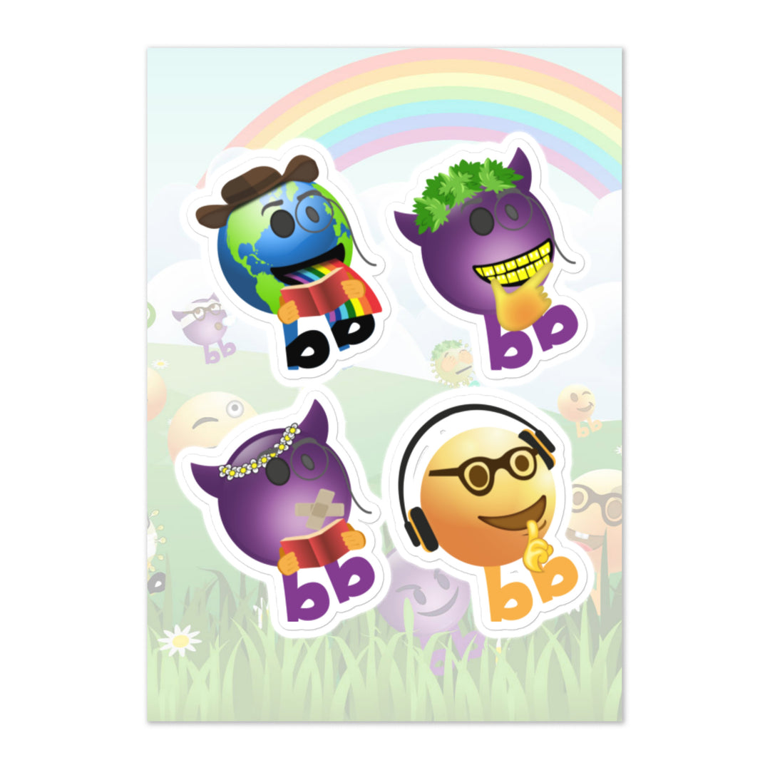 Megabb PaPa Stickers - Emojibb