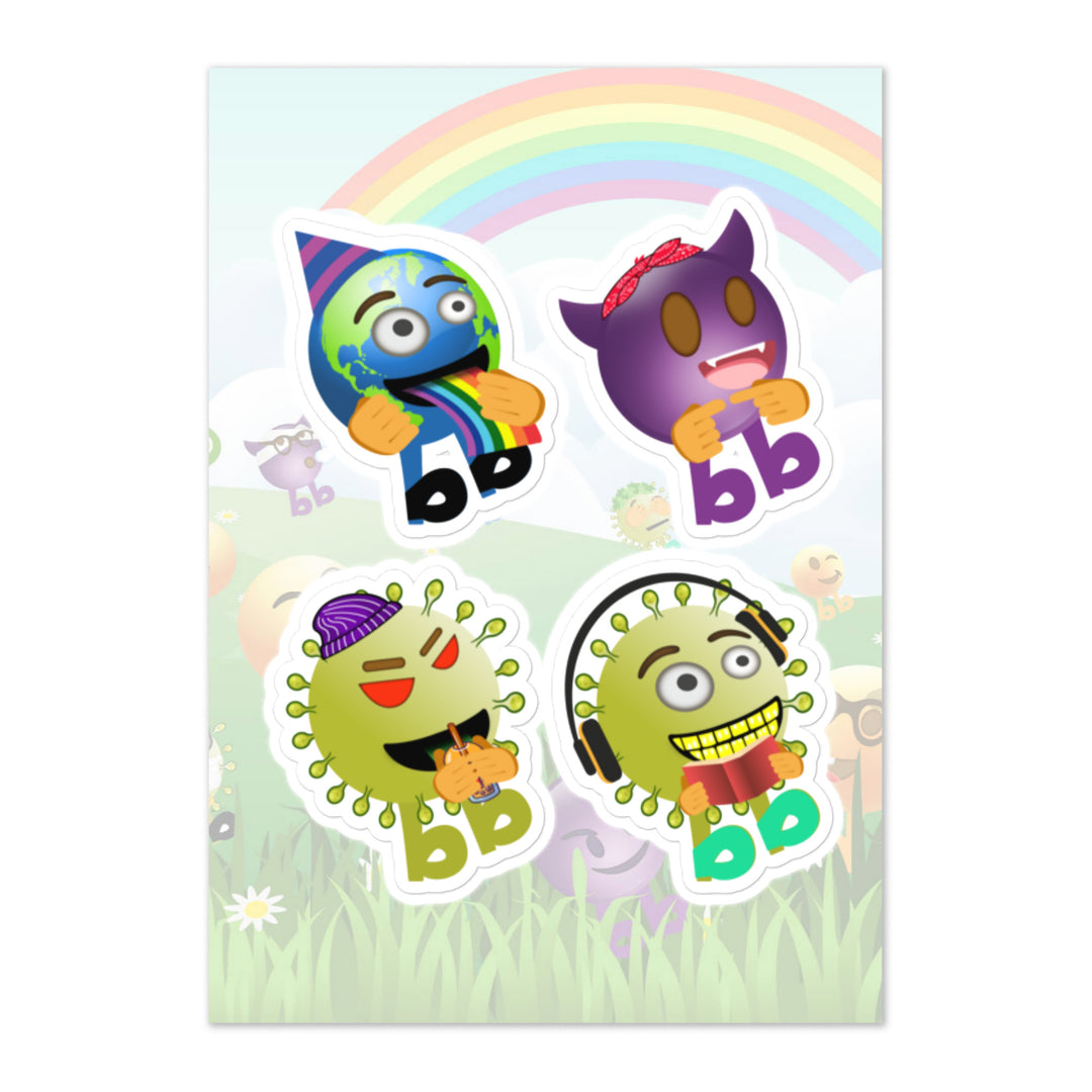 Megabb PaPa Stickers - Emojibb