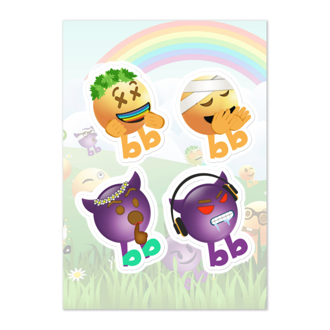 Megabb PaPa Stickers - Emojibb