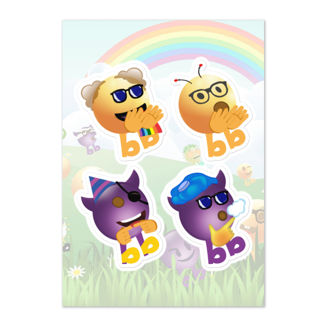 Megabb PaPa Stickers - Emojibb