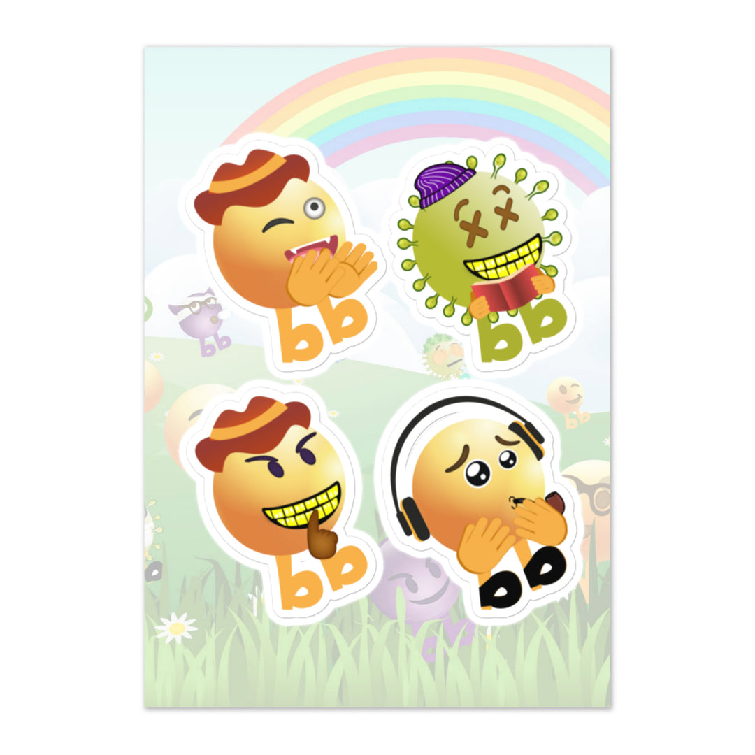 Megabb PaPa Stickers - Emojibb