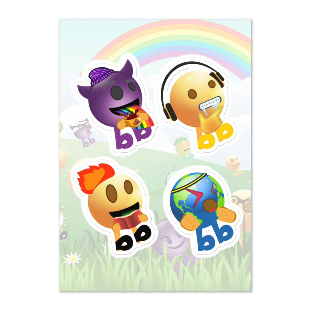 Megabb PaPa Stickers - Emojibb