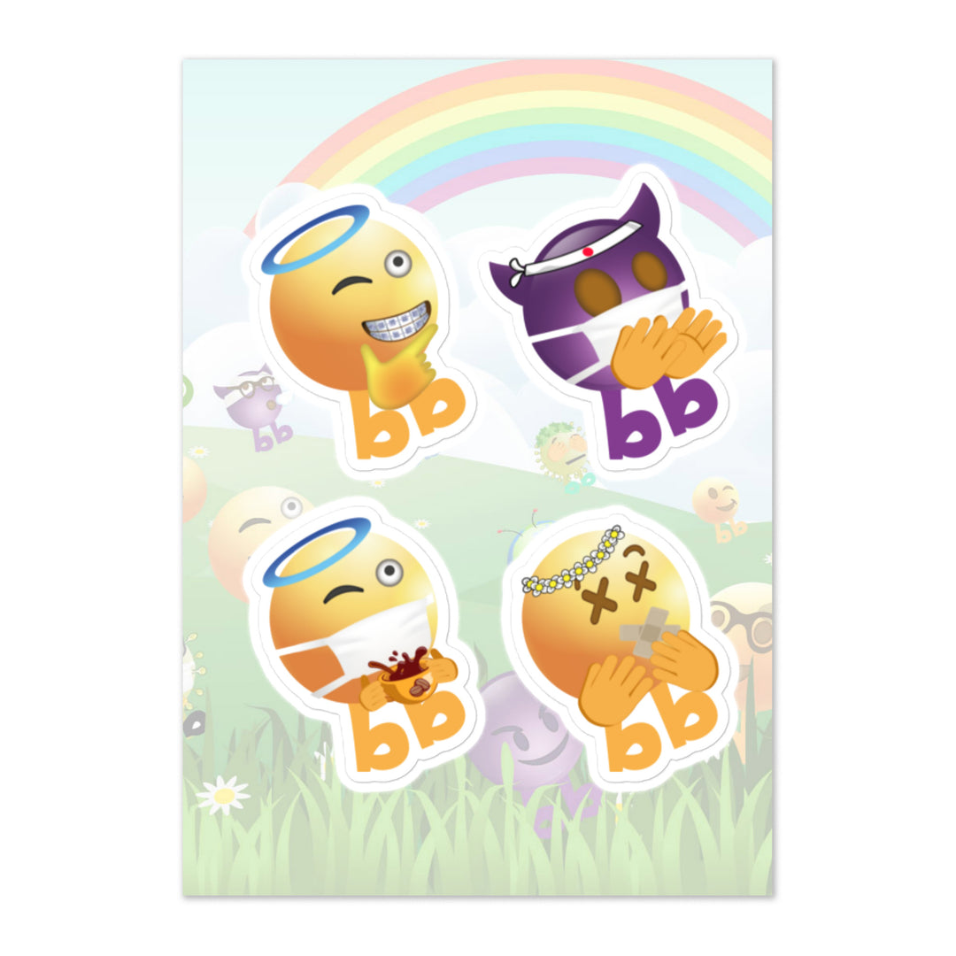Megabb PaPa Stickers - Emojibb