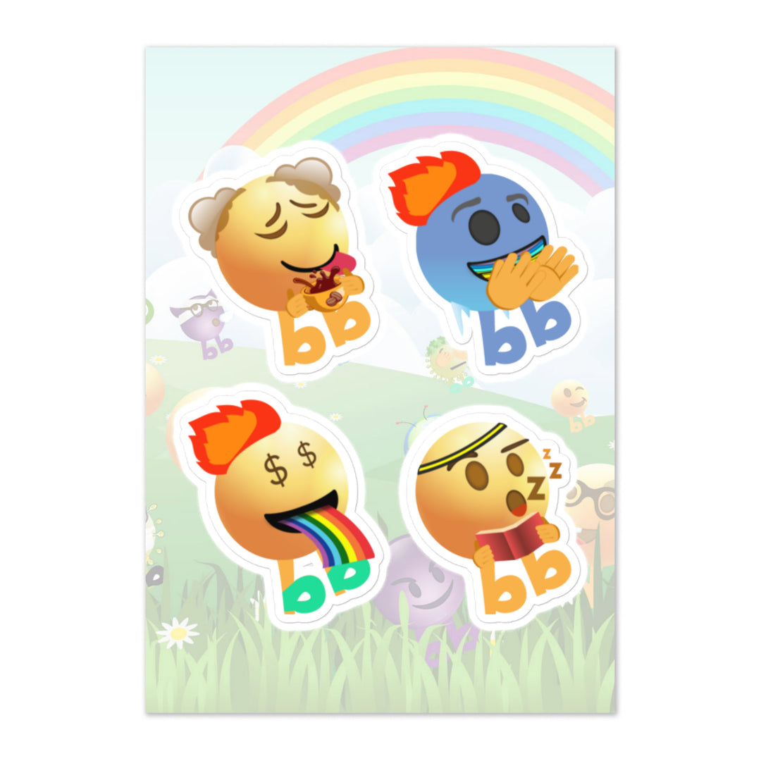 Megabb PaPa Stickers - Emojibb