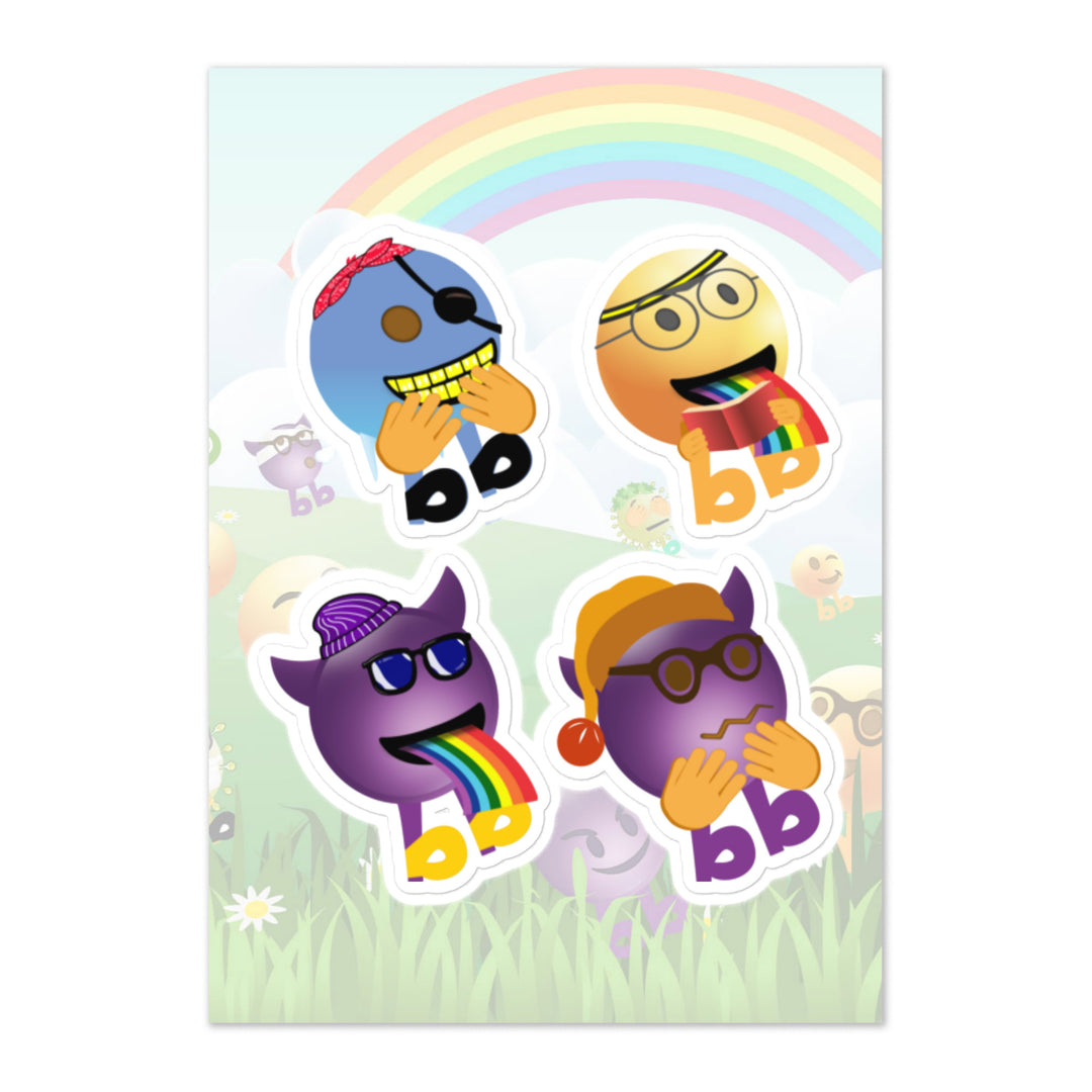 Megabb PaPa Stickers - Emojibb