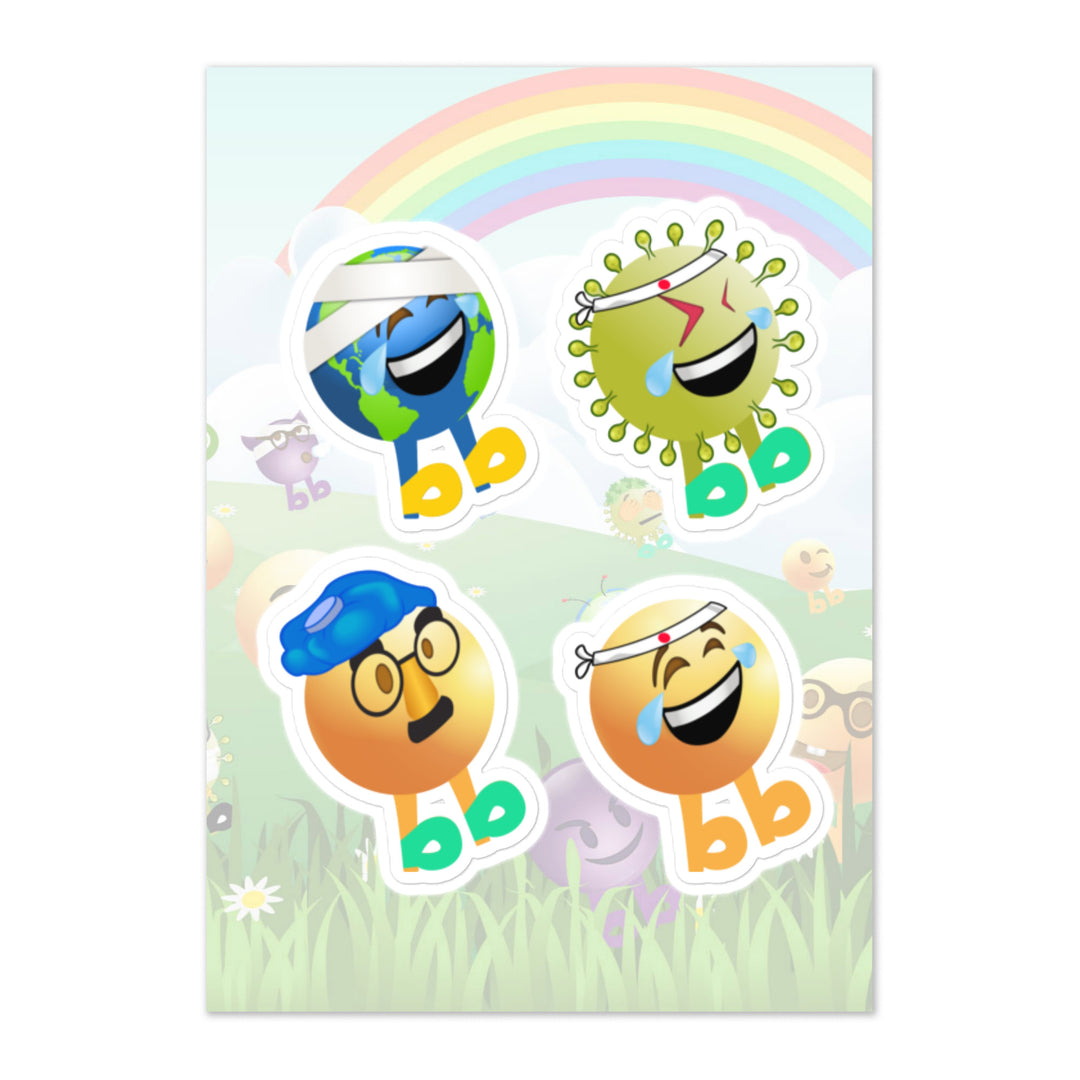 Megabb PaPa Stickers - Emojibb