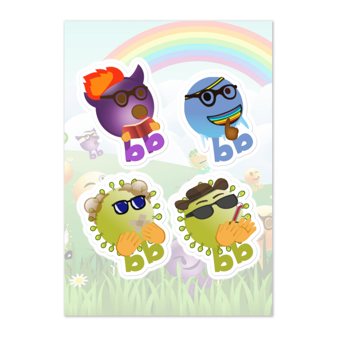 Megabb PaPa Stickers - Emojibb