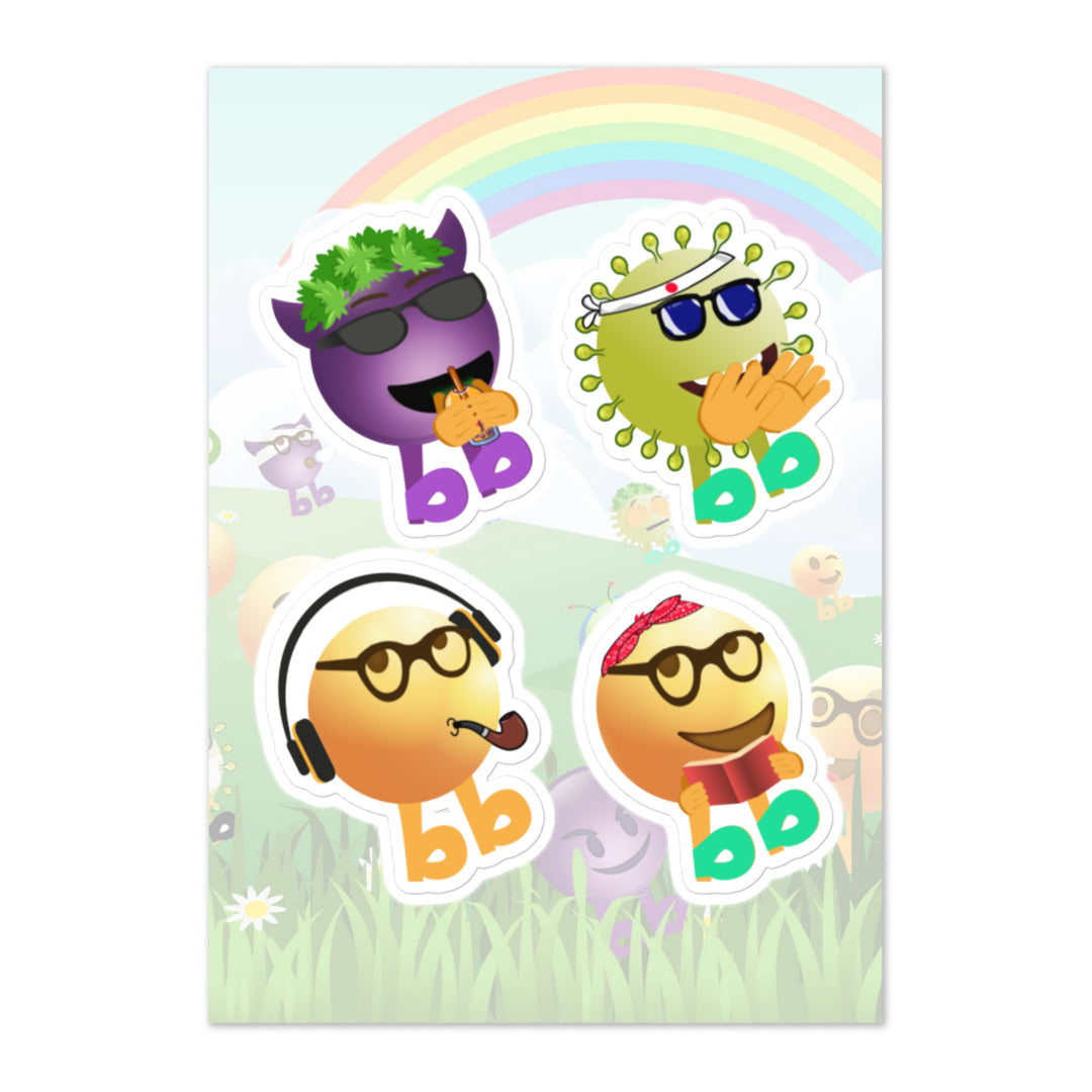 Megabb PaPa Stickers - Emojibb