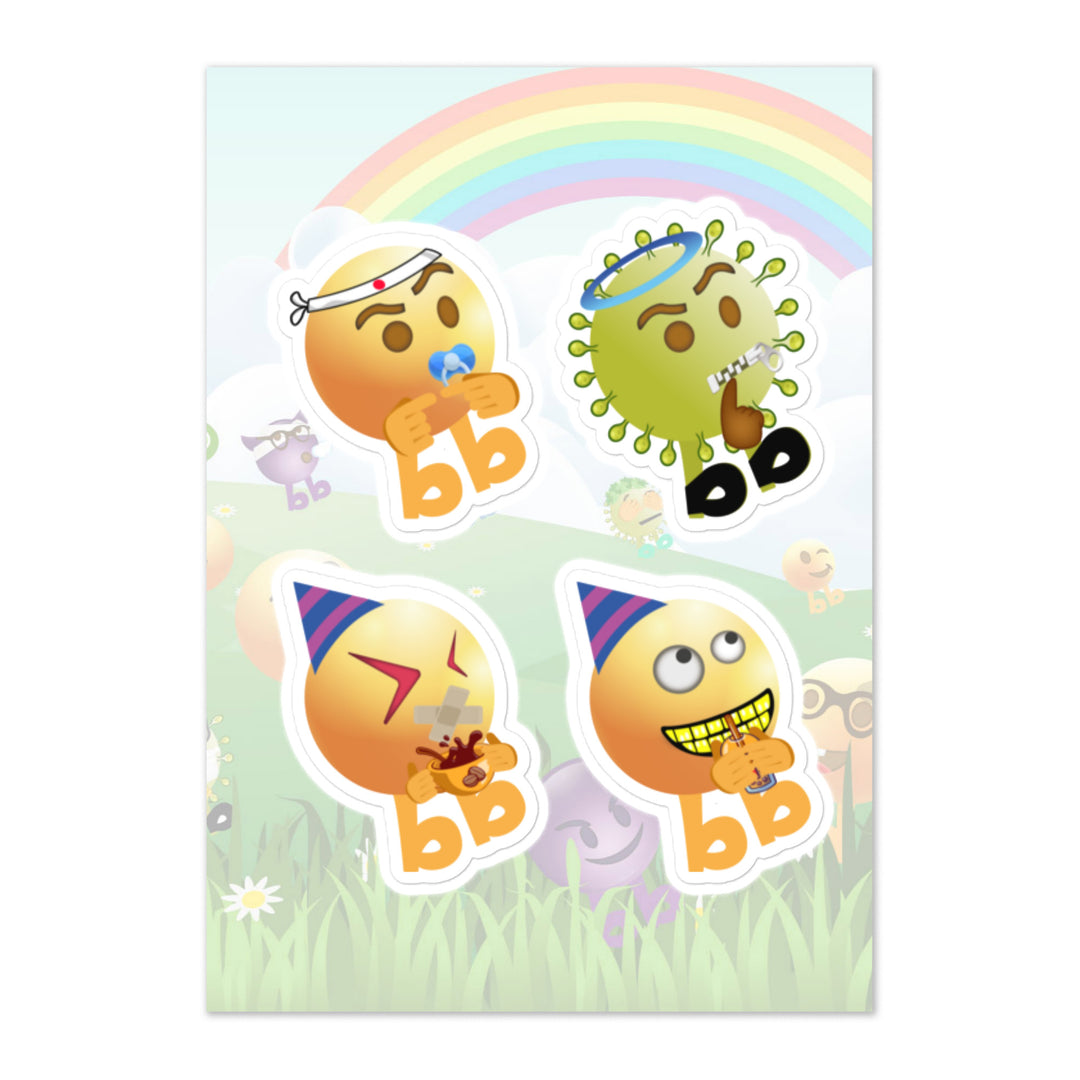 Megabb PaPa Stickers - Emojibb
