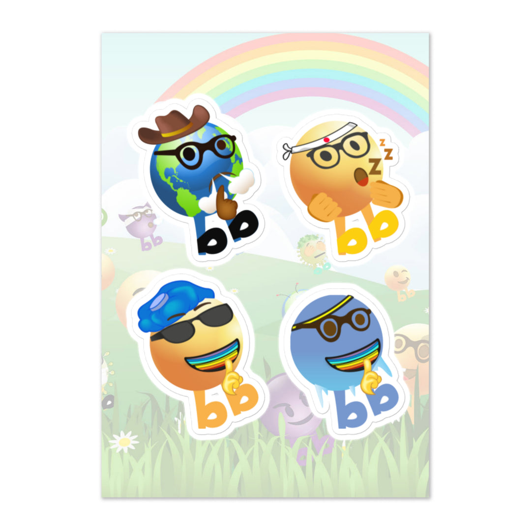 Megabb PaPa Stickers - Emojibb