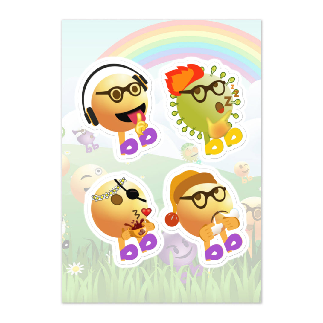 Megabb PaPa Stickers - Emojibb