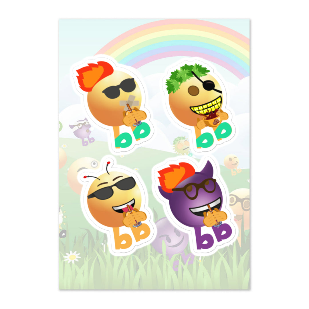 Megabb PaPa Stickers - Emojibb