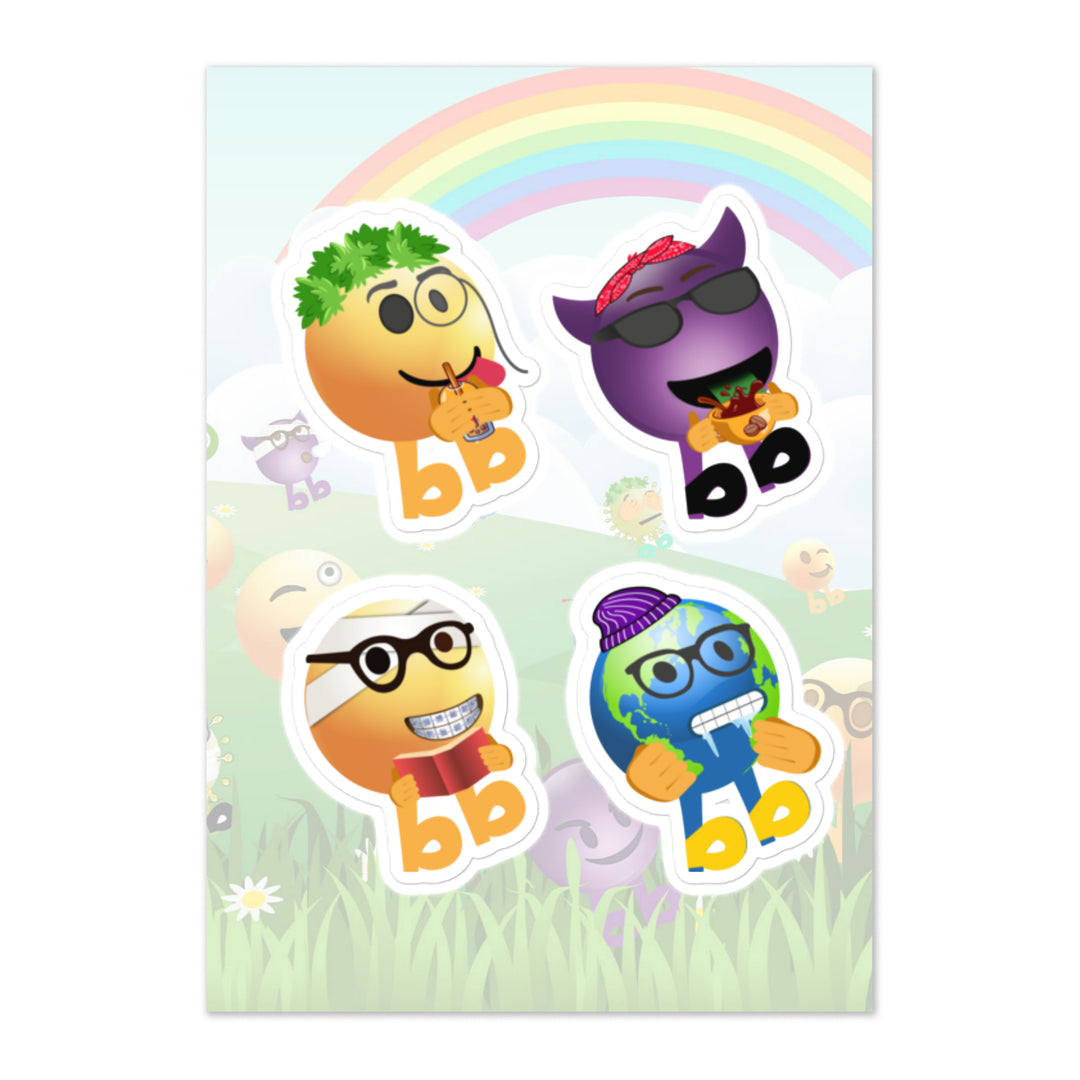 Megabb PaPa Stickers - Emojibb