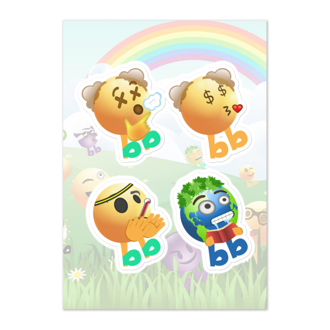 Megabb PaPa Stickers - Emojibb