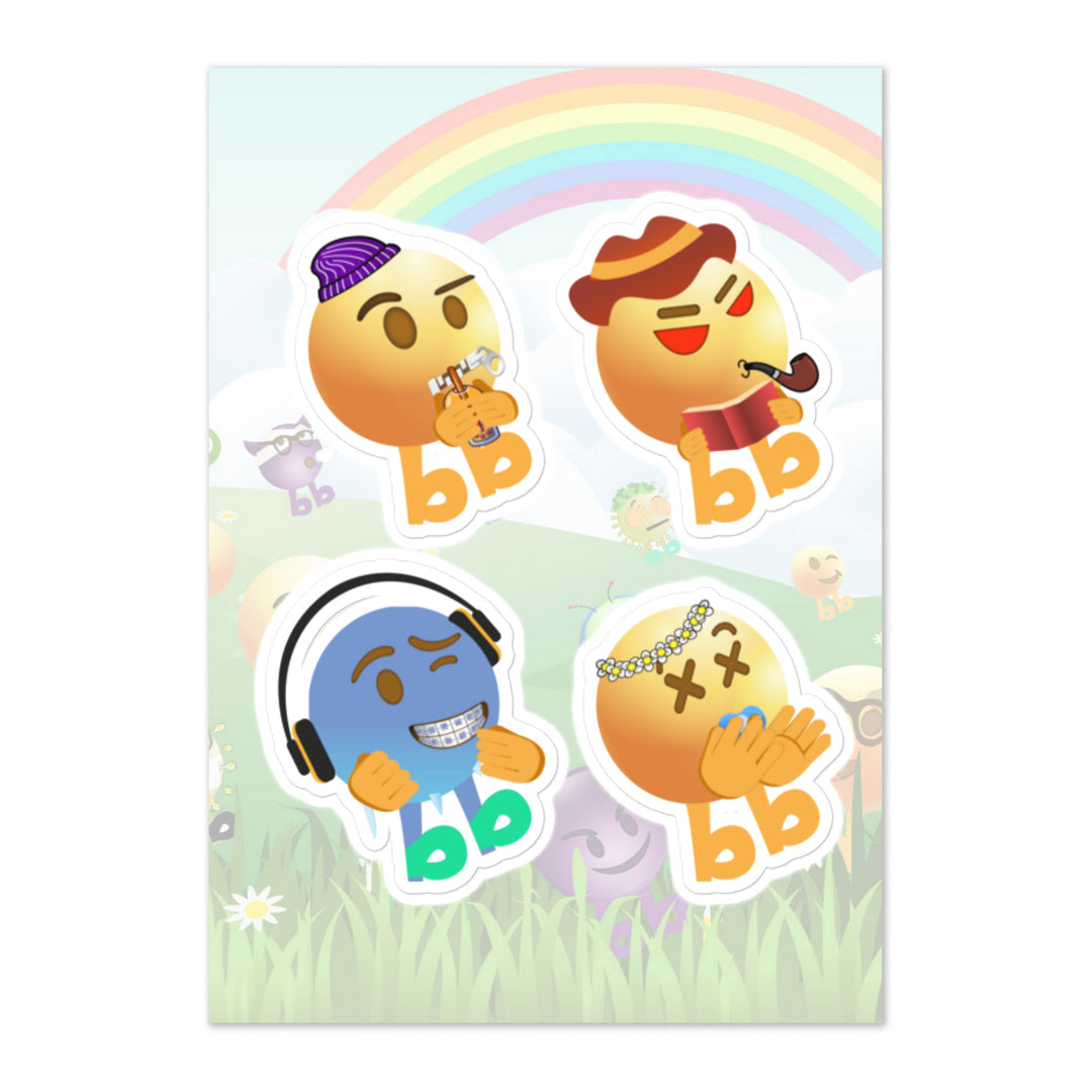 Megabb PaPa Stickers - Emojibb