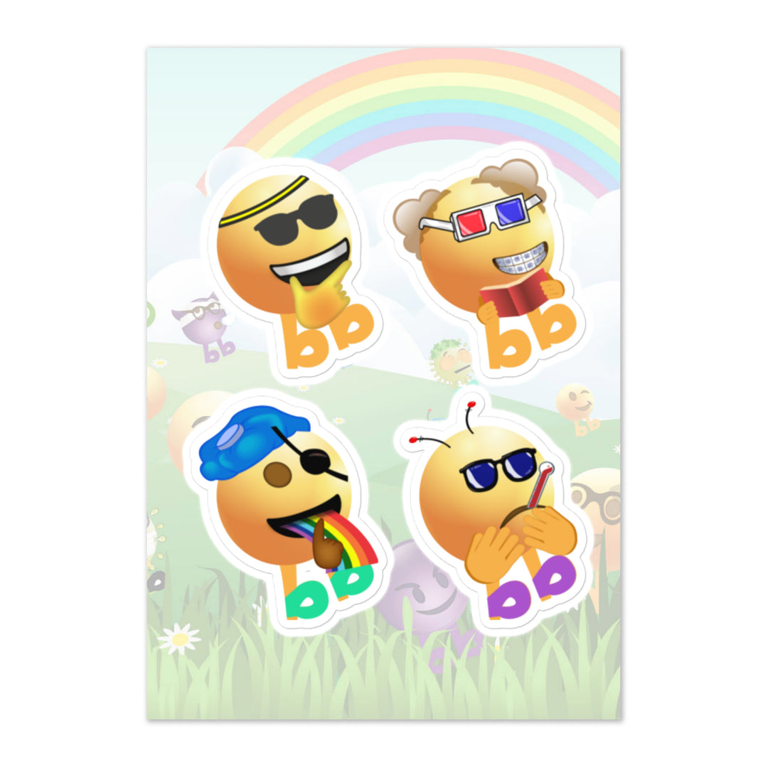 Megabb PaPa Stickers - Emojibb