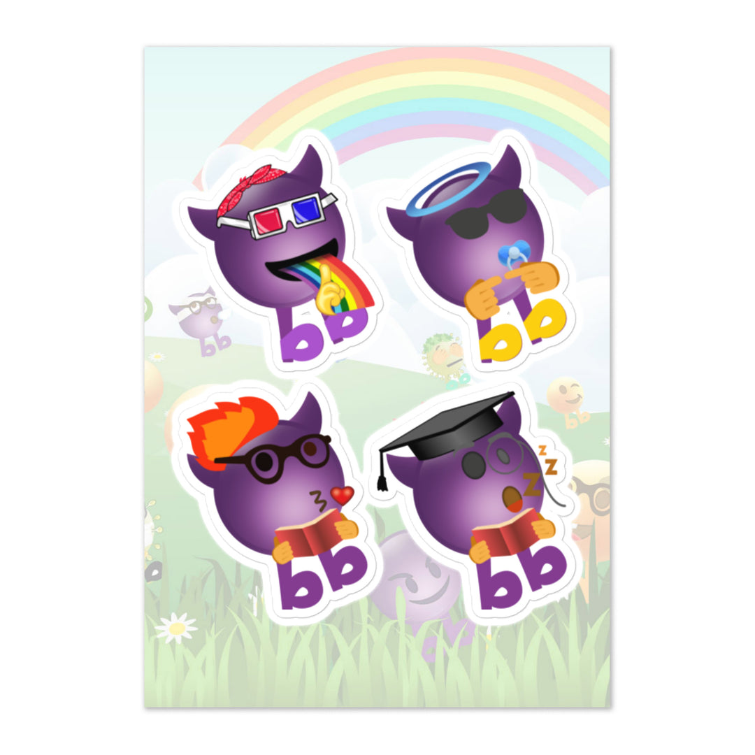 Megabb PaPa Stickers - Emojibb