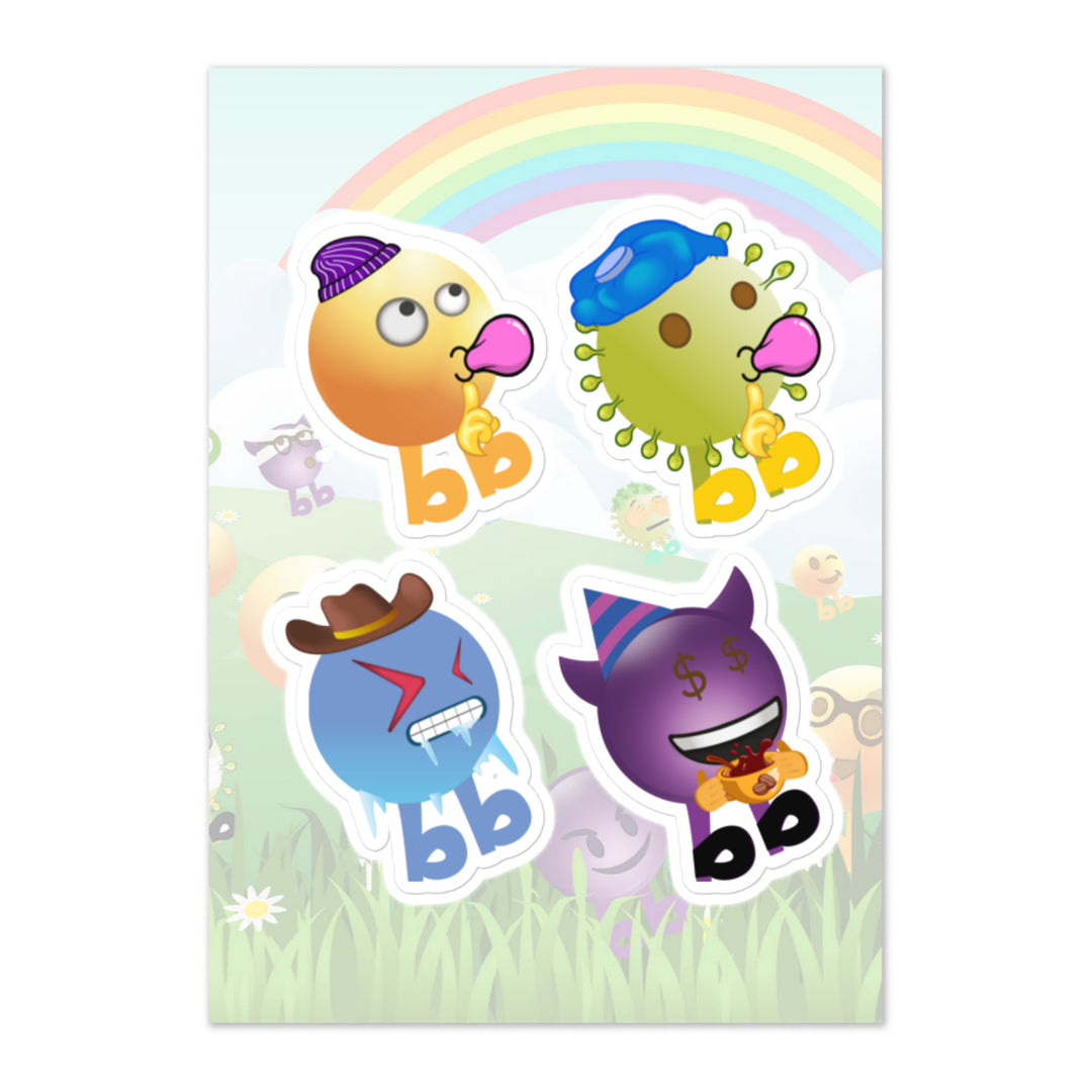 Megabb PaPa Stickers - Emojibb