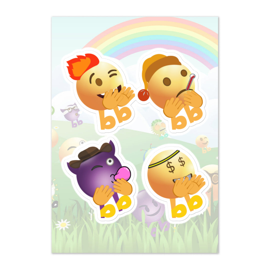 Megabb PaPa Stickers - Emojibb