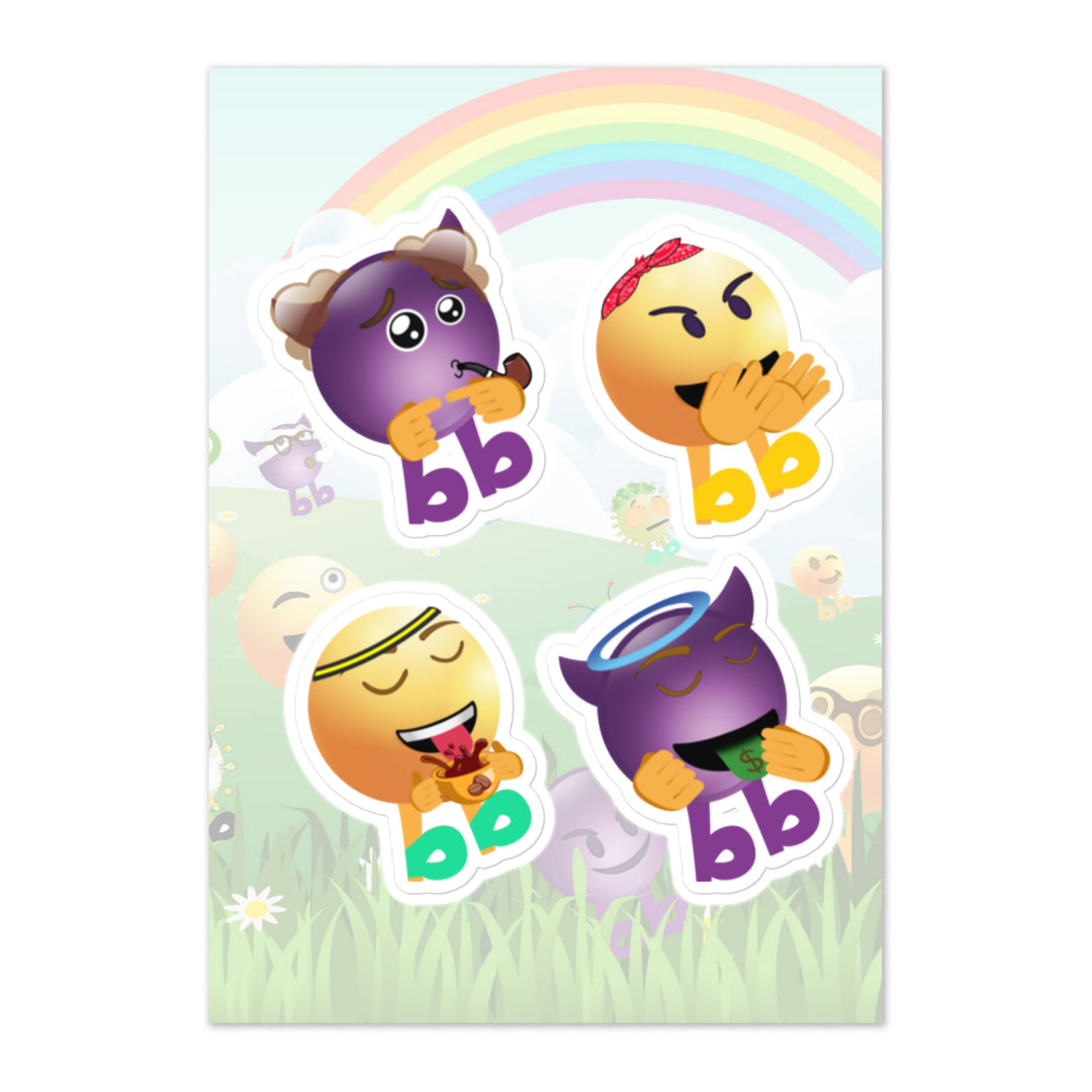 Megabb PaPa Stickers - Emojibb