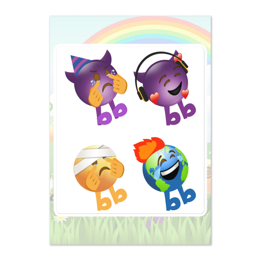 Megabb PaPa Stickers - Emojibb