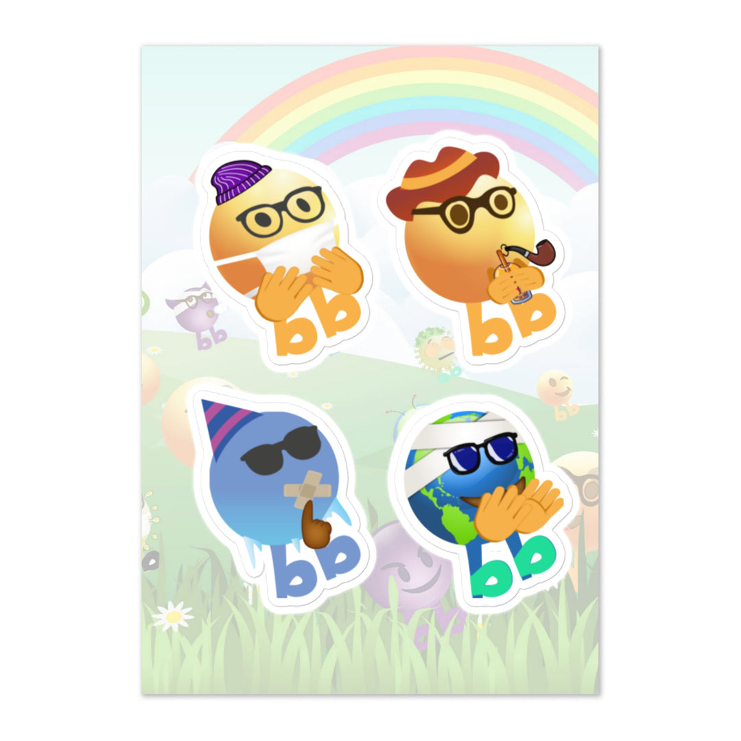 Megabb PaPa Stickers - Emojibb